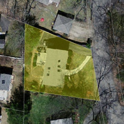63 Williston Rd, Newton, MA 02466 aerial view
