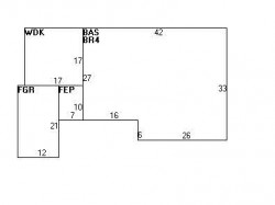 166 Edinboro St, Newton, MA 02460 floor plan