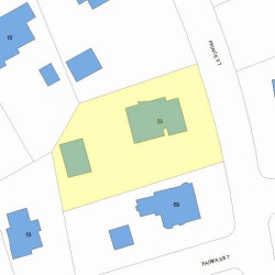 59 Prince St, Newton, MA 02465 plot plan