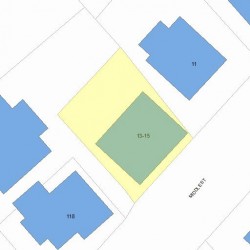 15 Middle St, Newton, MA 02458 plot plan