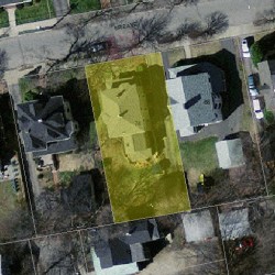 74 Erie Ave, Newton, MA 02461 aerial view