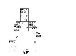 819 Watertown St, Newton, MA 02465 floor plan