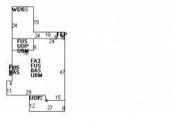 291 Otis St, Newton, MA 02465 floor plan