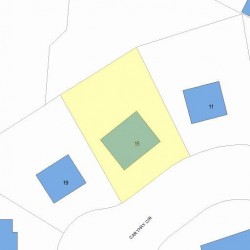 15 Carthay Cir, Newton, MA 02461 plot plan
