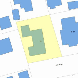 23 Omar Ter, Newton, MA 02460 plot plan