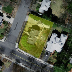240 Winslow Rd, Newton, MA 02468 aerial view