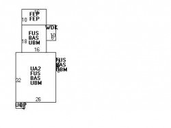 54 Jefferson St, Newton, MA 02458 floor plan