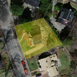 18 Wauwinet Rd, Newton, MA 02465 aerial view