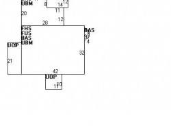 42 Plainfield St, Newton, MA 02468 floor plan