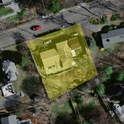 322 Kenrick St, Newton, MA 02458 aerial view