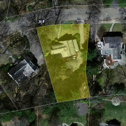 73 Bonad Rd, Newton, MA 02465 aerial view