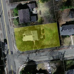 185 Oliver Rd, Newton, MA 02468 aerial view