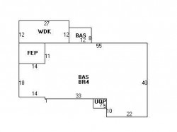 86 Deborah Rd, Newton, MA 02459 floor plan