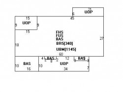 97 Berkeley St, Newton, MA 02465 floor plan