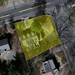 1430 Beacon St, Newton, MA 02468 aerial view