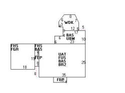 71 Greenlawn Ave, Newton, MA 02459 floor plan