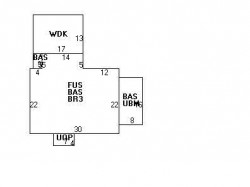 29 Gambier St, Newton, MA 02466 floor plan