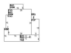 102 Parker St, Newton, MA 02459 floor plan