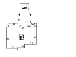 40 Brackett Rd, Newton, MA 02458 floor plan