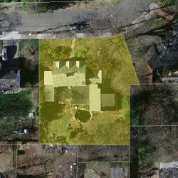 26 Janet Rd, Newton, MA 02459 aerial view