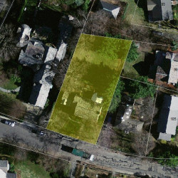 125 Ward St, Newton, MA 02459 aerial view