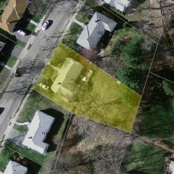 151 Truman Rd, Newton, MA 02459 aerial view