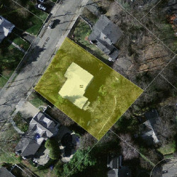 52 Sharpe Rd, Newton, MA 02459 aerial view