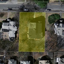 424 Newtonville Ave, Newton, MA 02460 aerial view