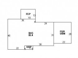 464 Dudley Rd, Newton, MA 02459 floor plan