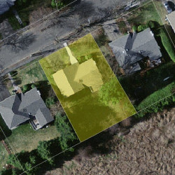 99 Brandeis Rd, Newton, MA 02459 aerial view