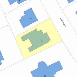 35 Westfield Rd, Newton, MA 02465 plot plan