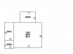 133 Day St, Newton, MA 02466 floor plan