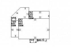 221 Cypress St, Newton, MA 02459 floor plan