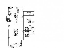 195 Windsor Rd, Newton, MA 02468 floor plan