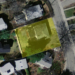 191 Harvard Cir, Newton, MA 02460 aerial view