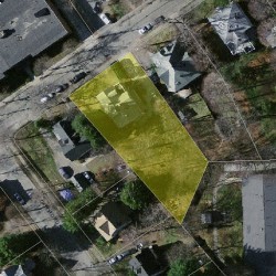 32 Paul St, Newton, MA 02459 aerial view