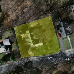109 Highland Ave, Newton, MA 02465 aerial view