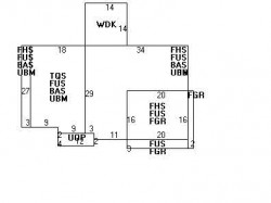 105 Redwood Rd, Newton, MA 02459 floor plan