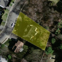 42 Drumlin Rd, Newton, MA 02459 aerial view