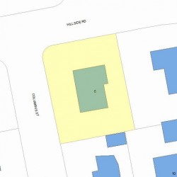 6 Columbus St, Newton, MA 02461 plot plan