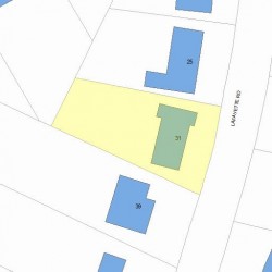 31 Lafayette Rd, Newton, MA 02462 plot plan