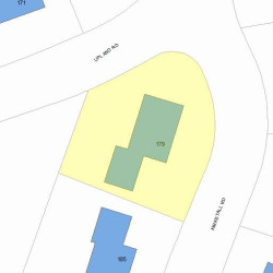 179 Kirkstall Rd, Newton, MA 02460 plot plan