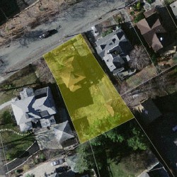50 Braeland Ave, Newton, MA 02459 aerial view