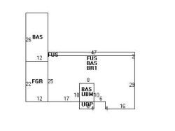 25 Lafayette Rd, Newton, MA 02462 floor plan