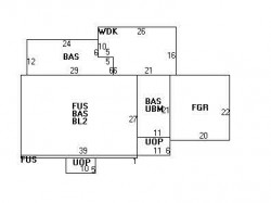 51 Marcellus Dr, Newton, MA 02459 floor plan