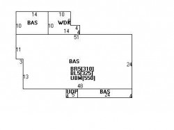 50 Andrew St, Newton, MA 02461 floor plan