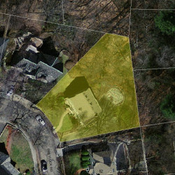 46 Greylock Rd, Newton, MA 02465 aerial view