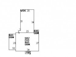 98 Garland Rd, Newton, MA 02459 floor plan