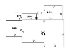 91 Exeter St, Newton, MA 02465 floor plan