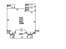 46 Nonantum St, Newton, MA 02458 floor plan